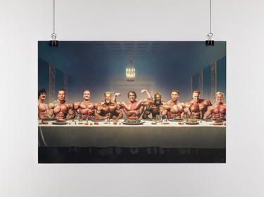 The Legends Last Supper Poster